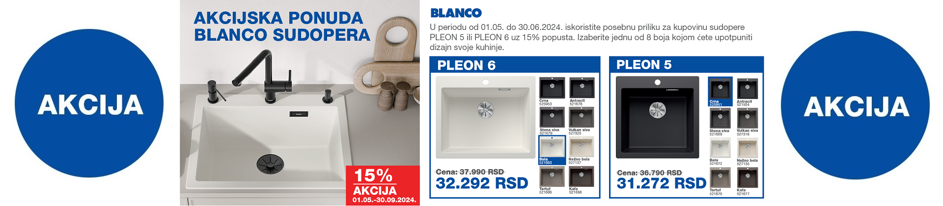 Blanco akcija - Pleon